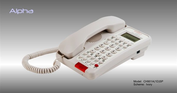 Điện thoại bàn Cotell Alpha CH901A(1D)SP-Ivory